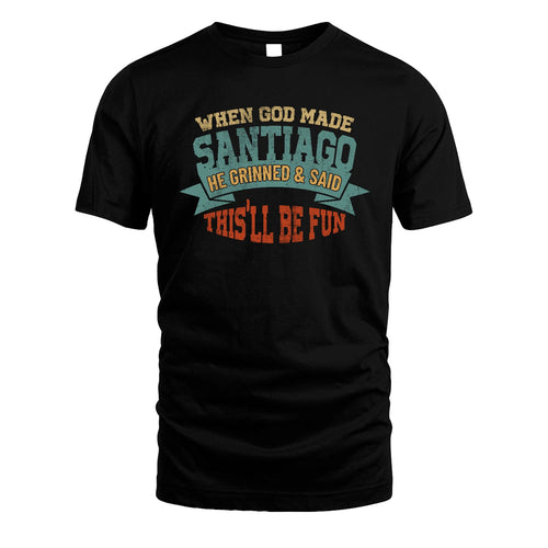 The Man The Myth The Legend Sporty Shirt SANTIAGO M1-15