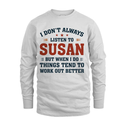 I Don't Always Listen To... SUSAN M1-2