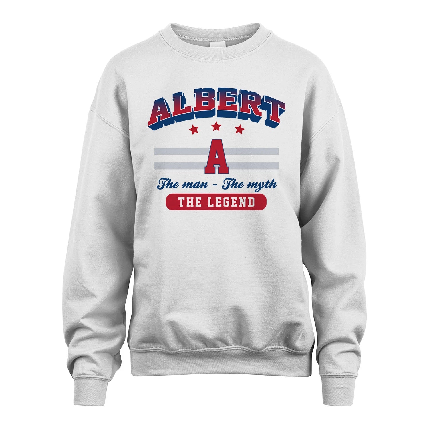 The Man The Myth The Legend With Your Name Shirt ALBERT M1-35