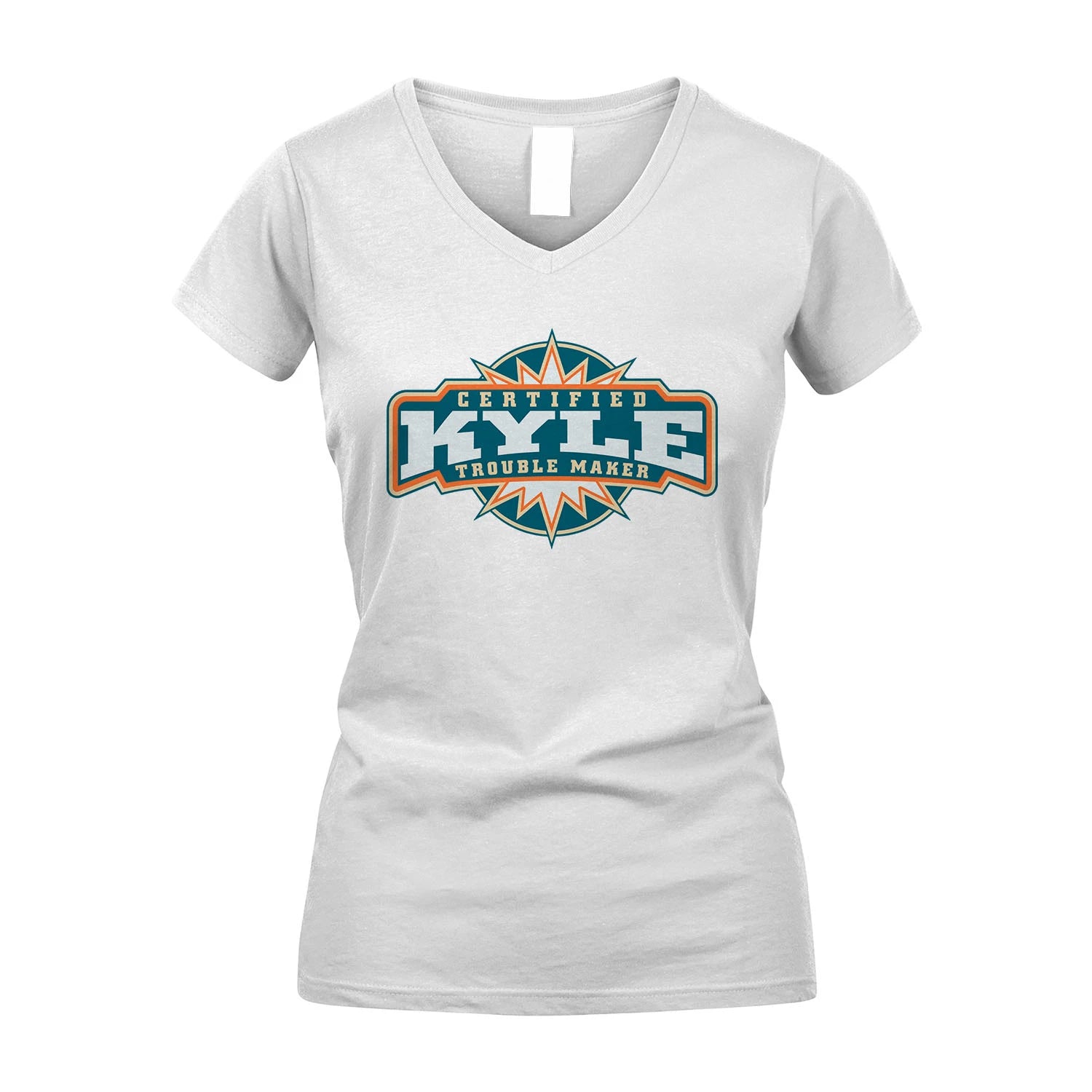 Certified Your Name Trouble Maker Shirt KYLE M1-36