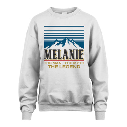 The Man The Myth The Legend Vintage Mountain Shirt MELANIE M1-19