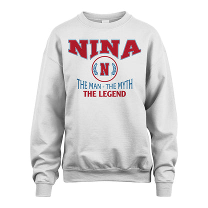 The Man The Myth The Legend Jet Style Shirt NINA M1-9