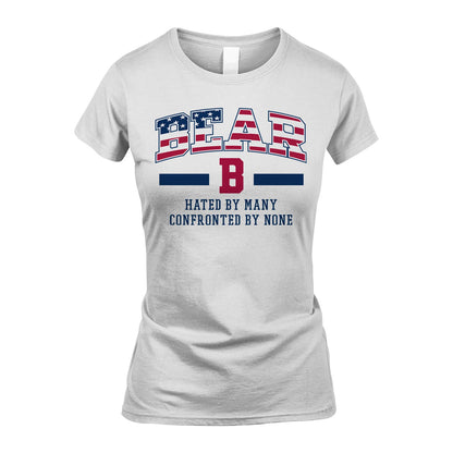 Hated By Many Confronted By None America Shirt BEAR M1-10