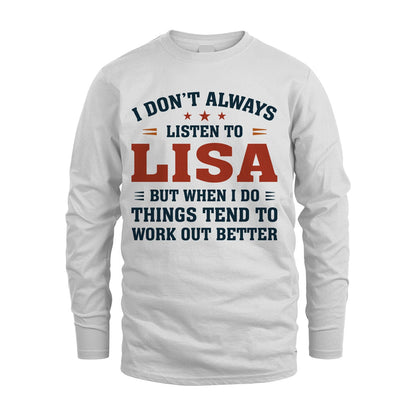 I Don't Always Listen To... LISA M1-2