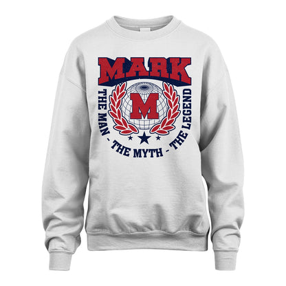 The Man The Myth The Legend Logo Shirt MARK M1-30