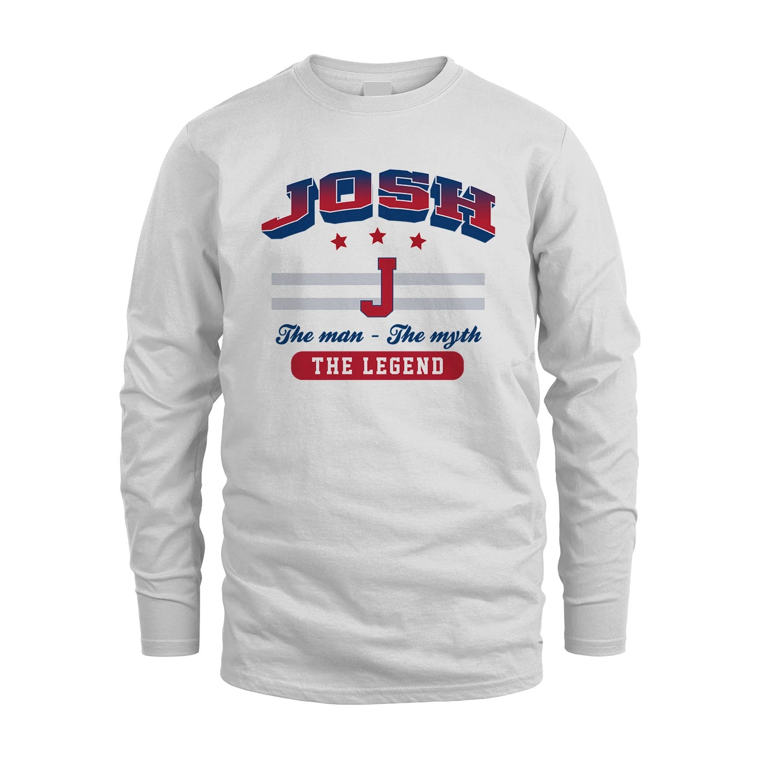 The Man The Myth The Legend With Your Name Shirt JOSH M1-35