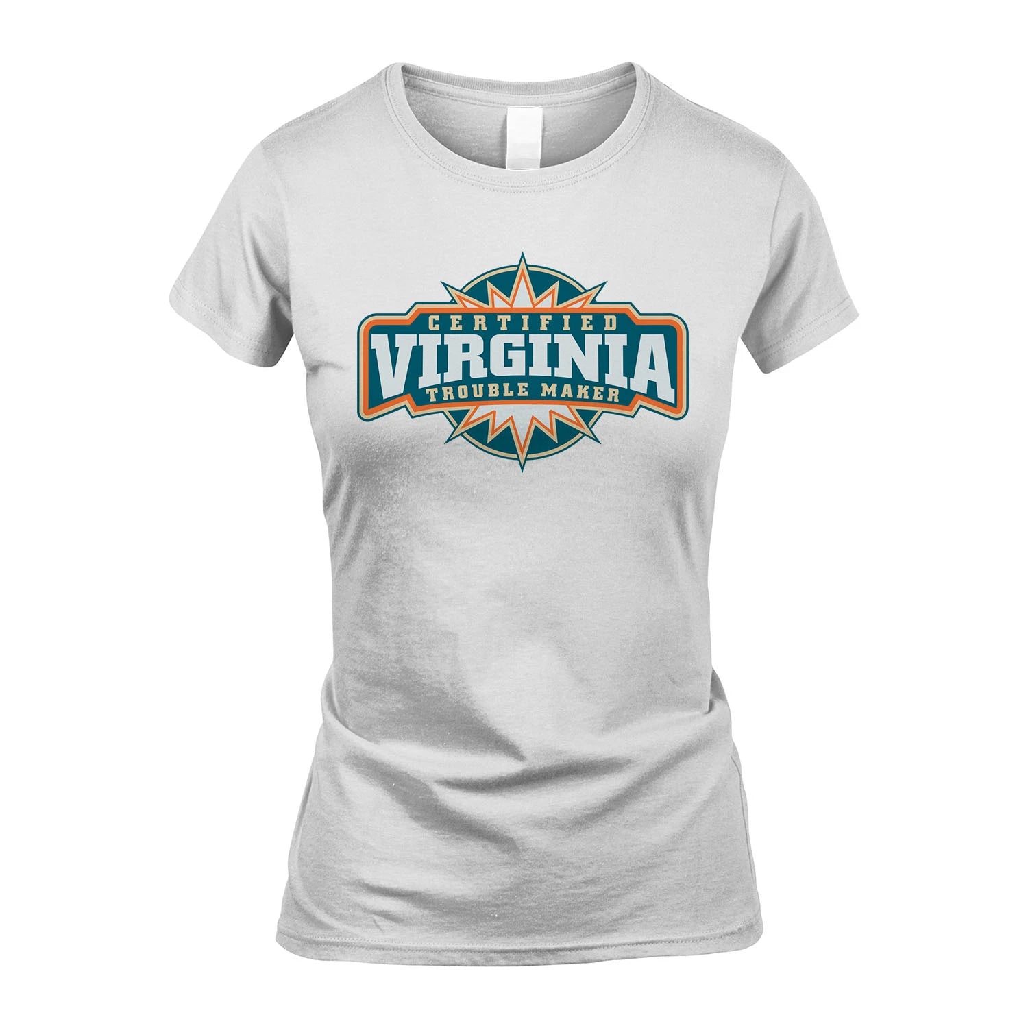 Certified Your Name Trouble Maker Shirt VIRGINIA M1-36