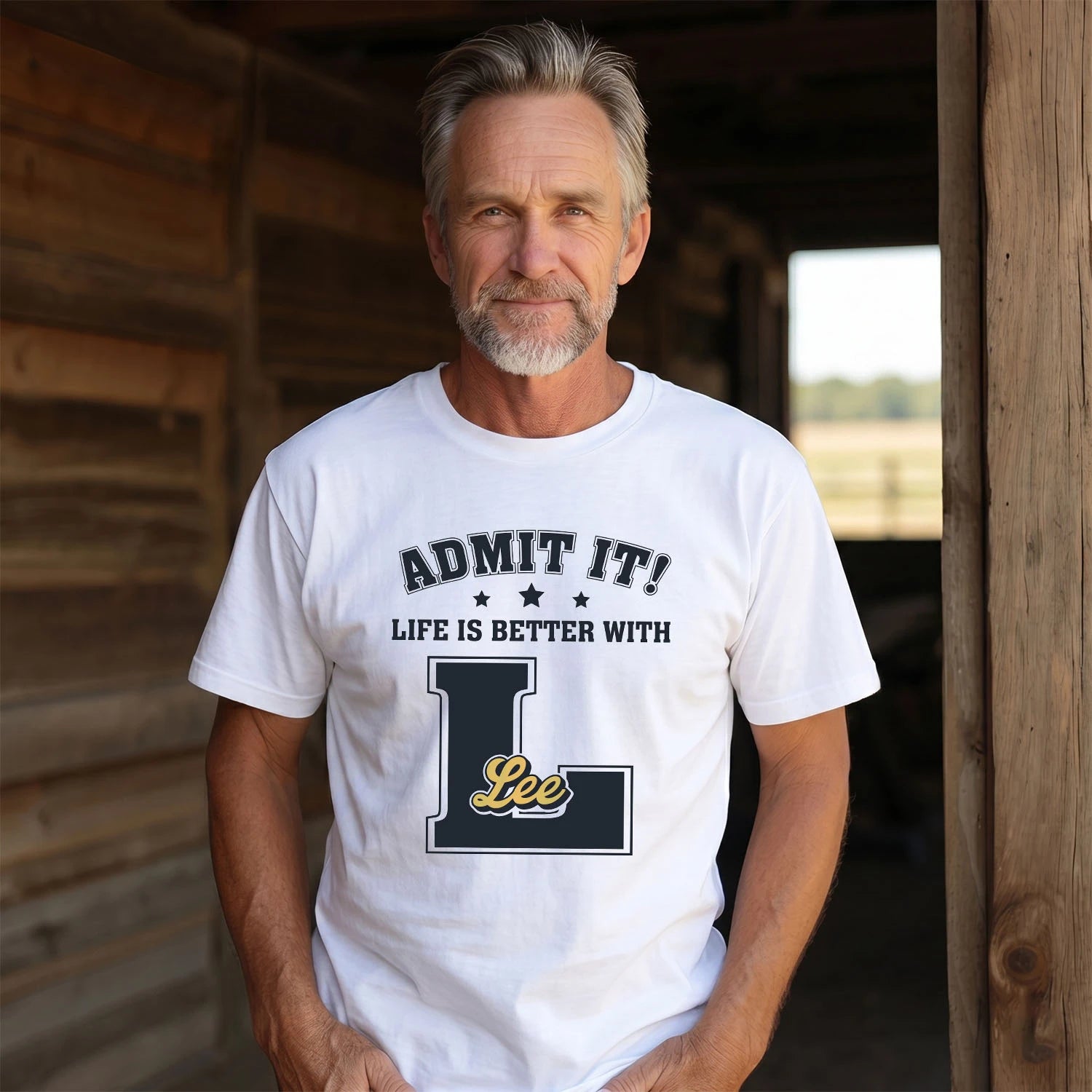 Life Is Better With Your Name Shirt LEE M1-17
