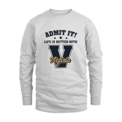 Life Is Better With Your Name Shirt VIRGINIA M1-17