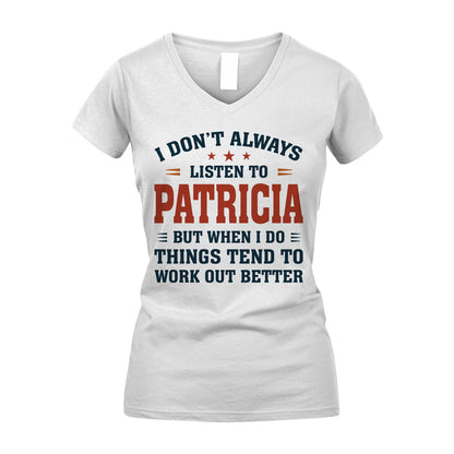 I Don't Always Listen To... PATRICIA M1-2