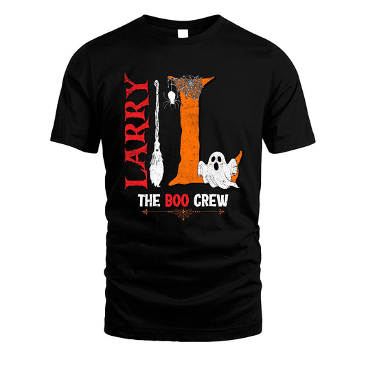 The Boo Crew Halloween With Your Name Shirt LARRY M1-23