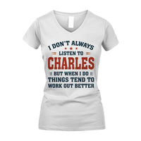 Women's V-Neck T-Shirt