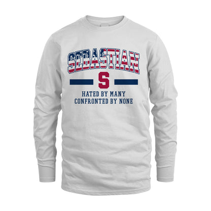 Hated By Many Confronted By None America Shirt SEBASTIAN M1-10