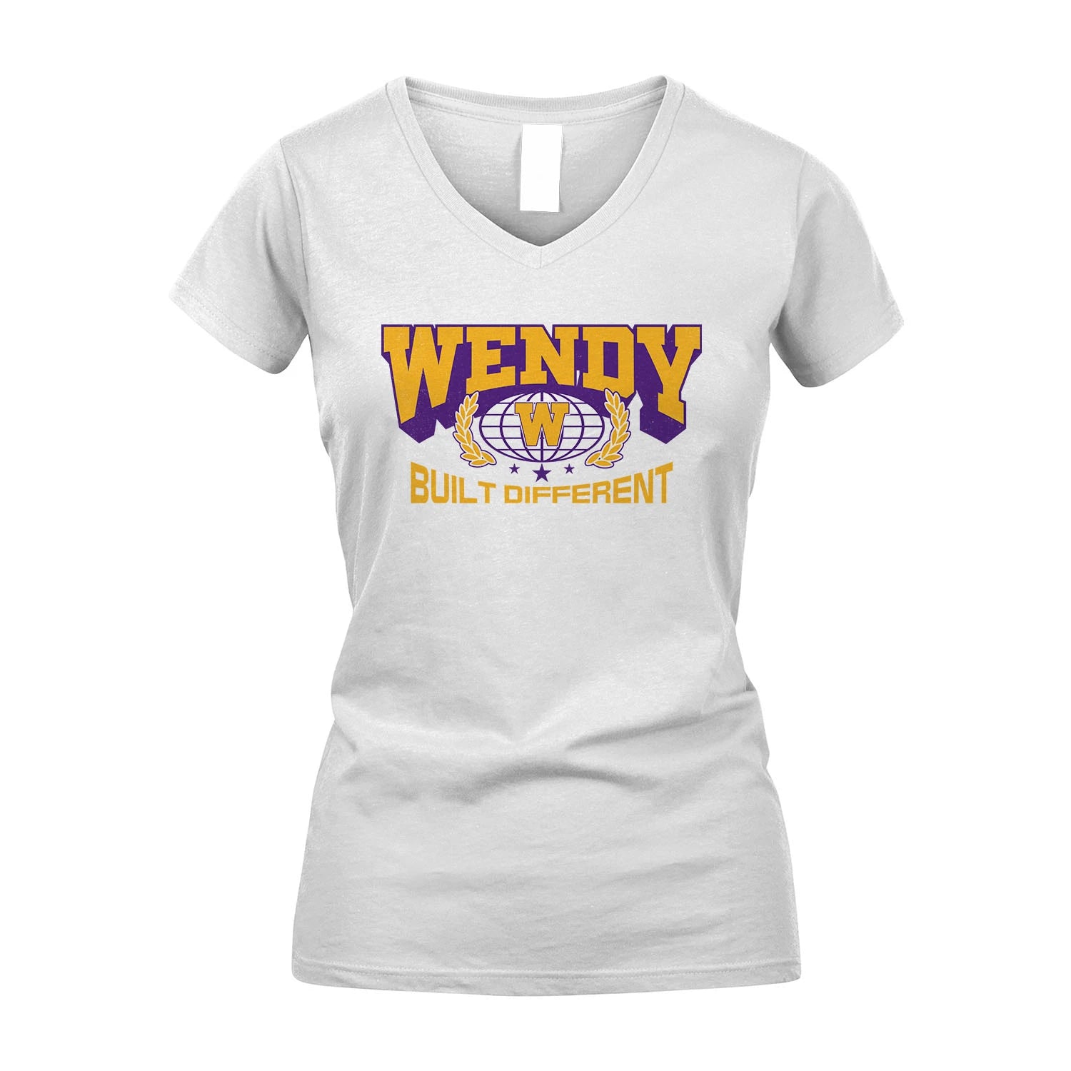 Your Name Built Different Sporty Shirt WENDY M1-32