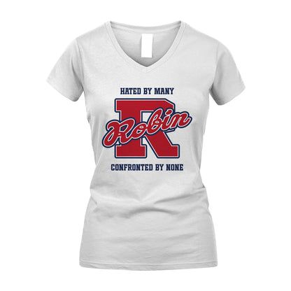 Hated By Many Confronted By None Personalized Name Shirt ROBIN M1-8