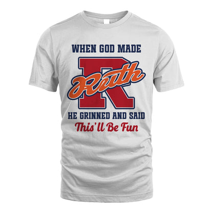 God Made Your Name Custom Shirt RUTH M1-16