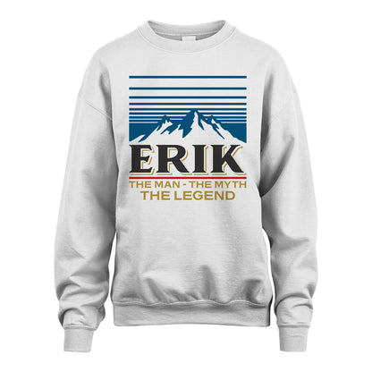 The Man The Myth The Legend Vintage Mountain Shirt ERIK M1-19