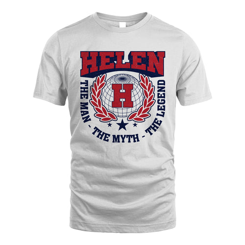 The Man The Myth The Legend Logo Shirt HELEN M1-30