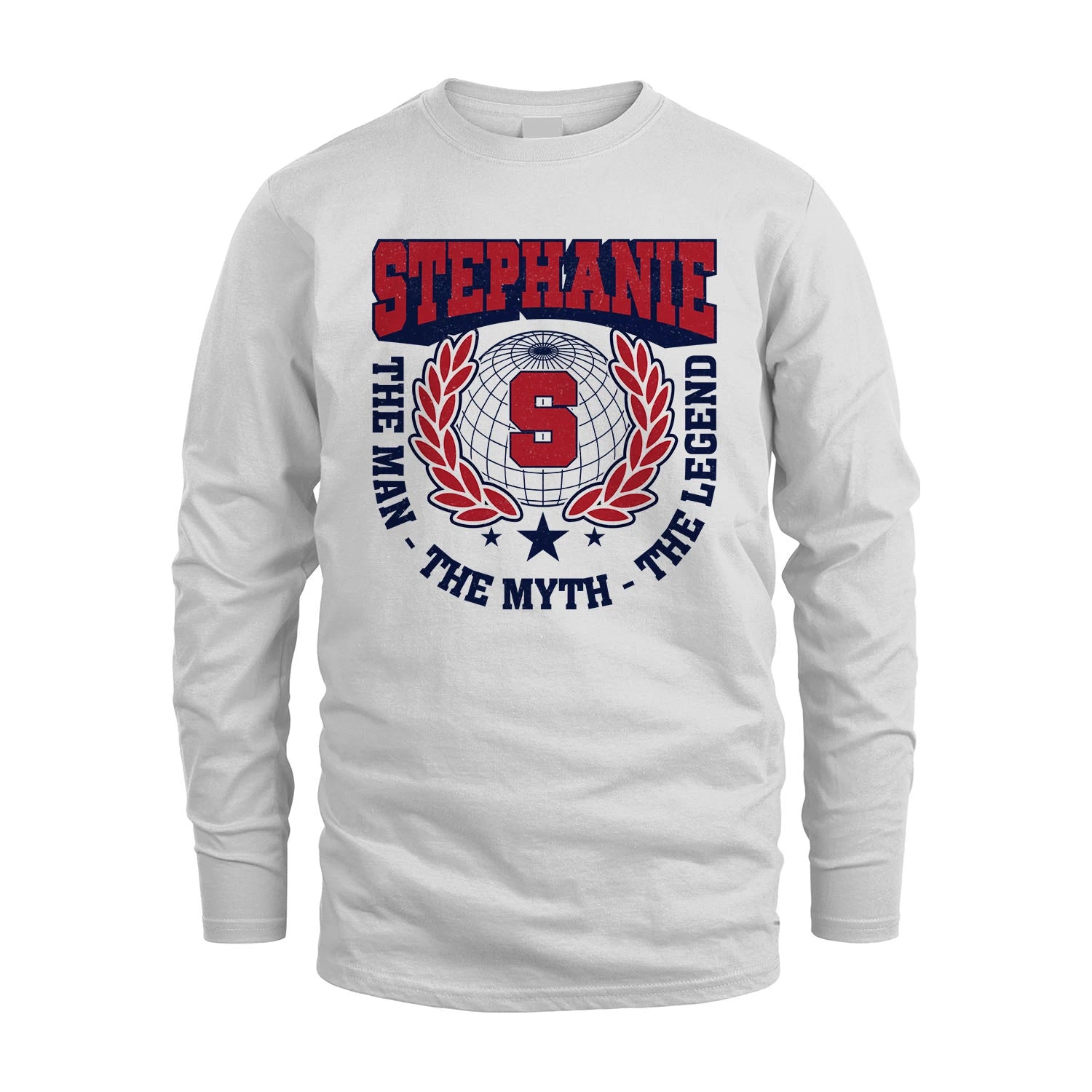 The Man The Myth The Legend Logo Shirt STEPHANIE M1-30