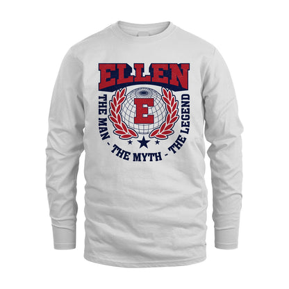 The Man The Myth The Legend Logo Shirt ELLEN M1-30
