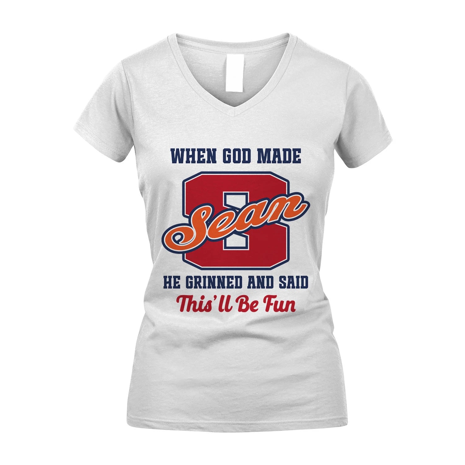 God Made Your Name Custom Shirt SEAN M1-16