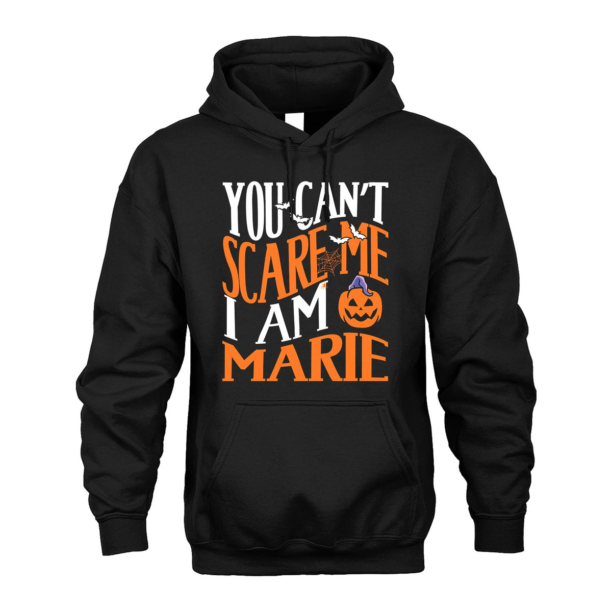 You Can't Scare Me I Am Funny Halloween Shirt MARIE M1-45