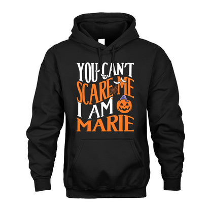 You Can't Scare Me I Am Funny Halloween Shirt MARIE M1-45