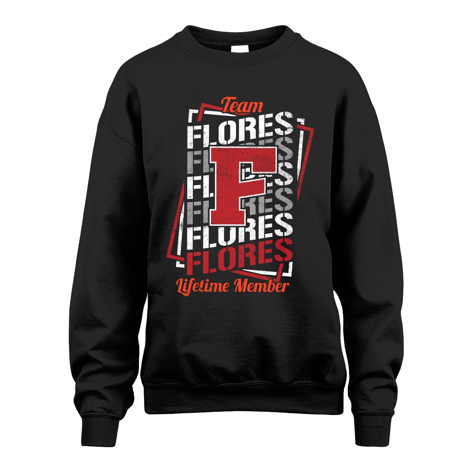 Team Your Name Lifetime Member Sporty Shirt FLORES M1-25