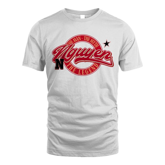 The Man The Myth The Legend Sporty Shirt NGUYEN M1-14