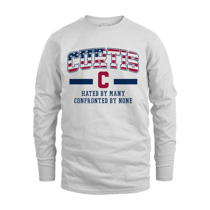 Hated By Many Confronted By None America Shirt CURTIS M1-10