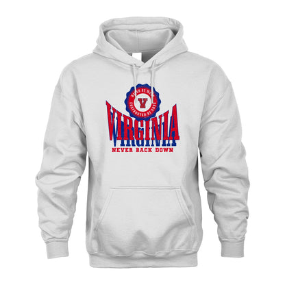 Your Name Never Back Down Shirt VIRGINIA M1-33