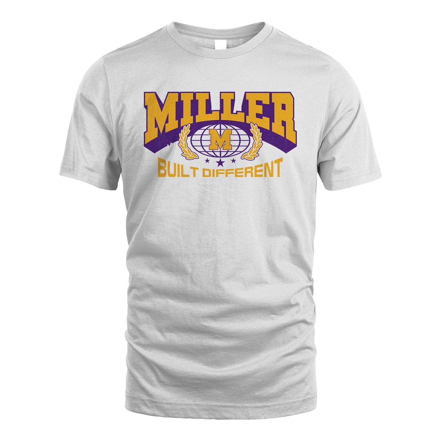 Your Name Built Different Sporty Shirt MILLER M1-32
