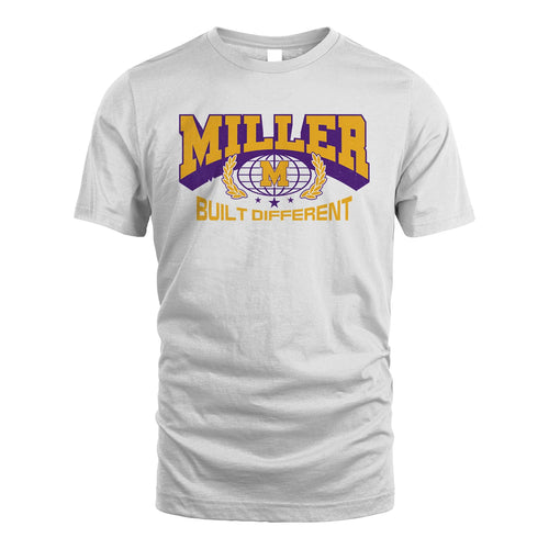Your Name Built Different Sporty Shirt MILLER M1-32