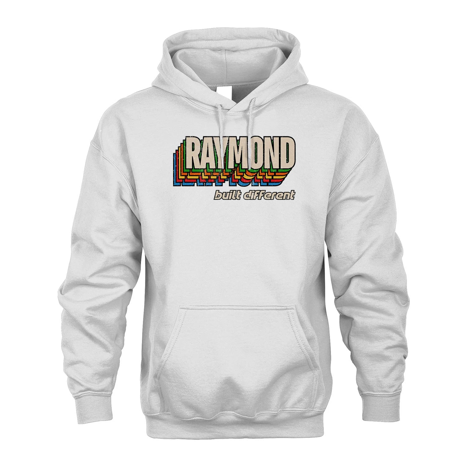 Your Name Built Different Retro Shirt RAYMOND M1-26