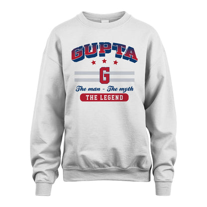 The Man The Myth The Legend With Your Name Shirt GUPTA M1-35