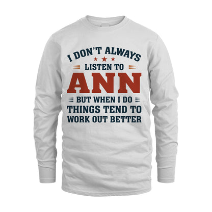 I Don't Always Listen To... ANN M1-2