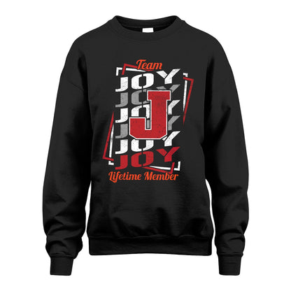 Team Your Name Lifetime Member Sporty Shirt JOY M1-25
