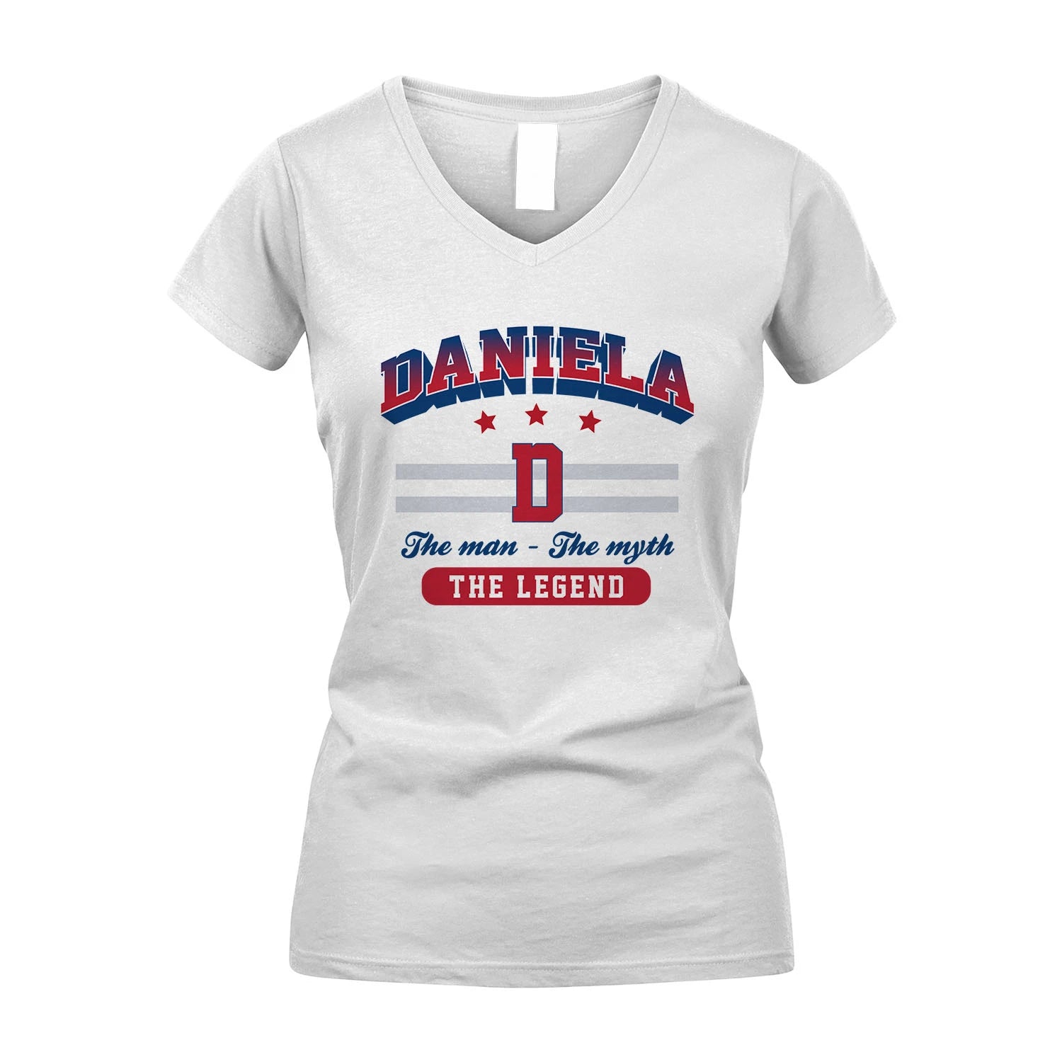 The Man The Myth The Legend With Your Name Shirt DANIELA M1-35