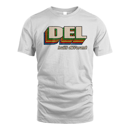 Your Name Built Different Retro Shirt DEL M1-26