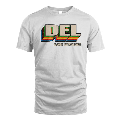 Your Name Built Different Retro Shirt DEL M1-26
