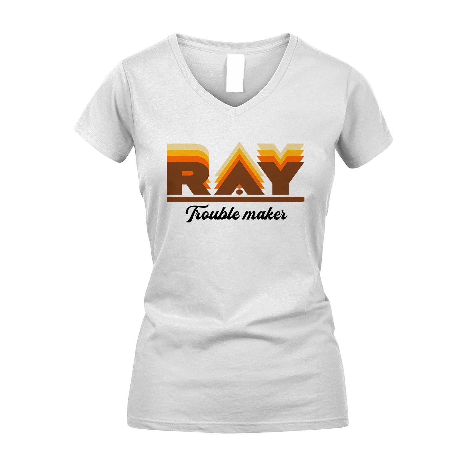 Your Name Trouble Maker Funny Shirt RAY M1-34