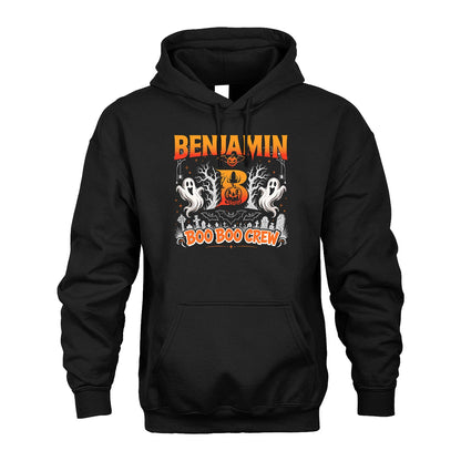 Boo Boo Crew Halloween Custom Name Shirt BENJAMIN M1-28