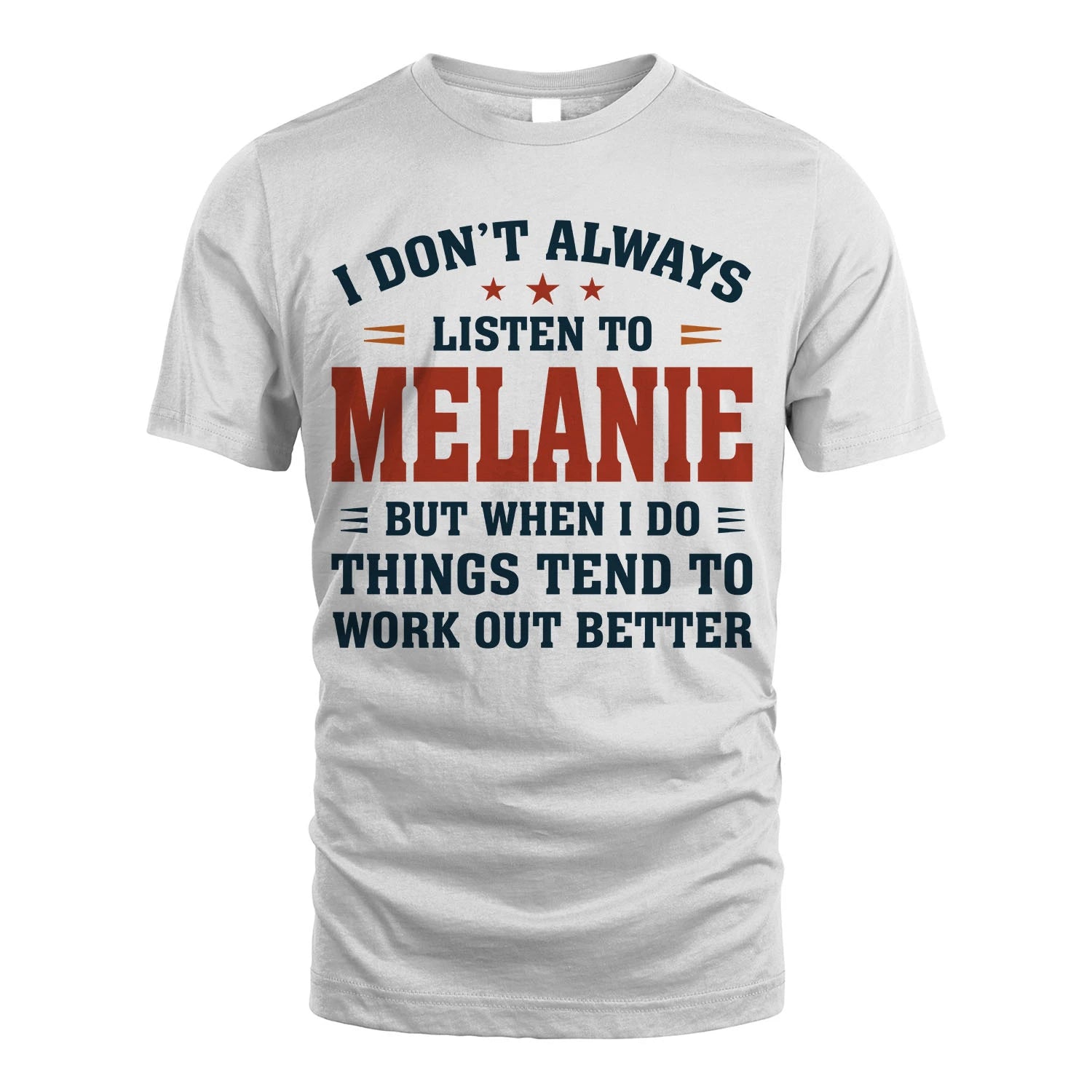 I Don't Always Listen To... MELANIE M1-2