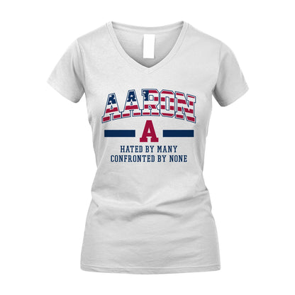 Hated By Many Confronted By None America Shirt AARON M1-10