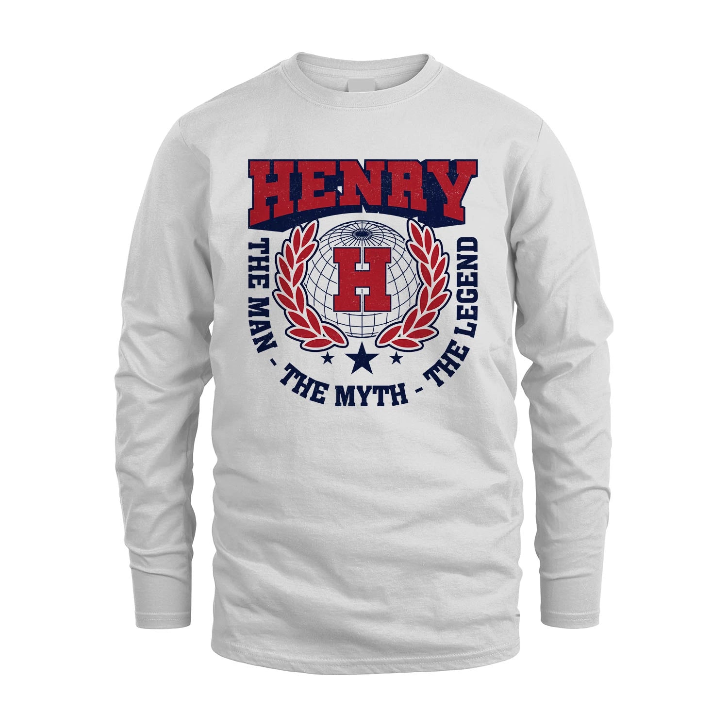 The Man The Myth The Legend Logo Shirt HENRY M1-30