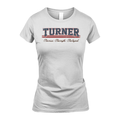 The Man The Myth The Legend Vintage Shirt TURNER M1-6