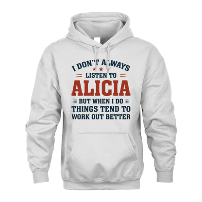 I Don't Always Listen To... ALICIA M1-2