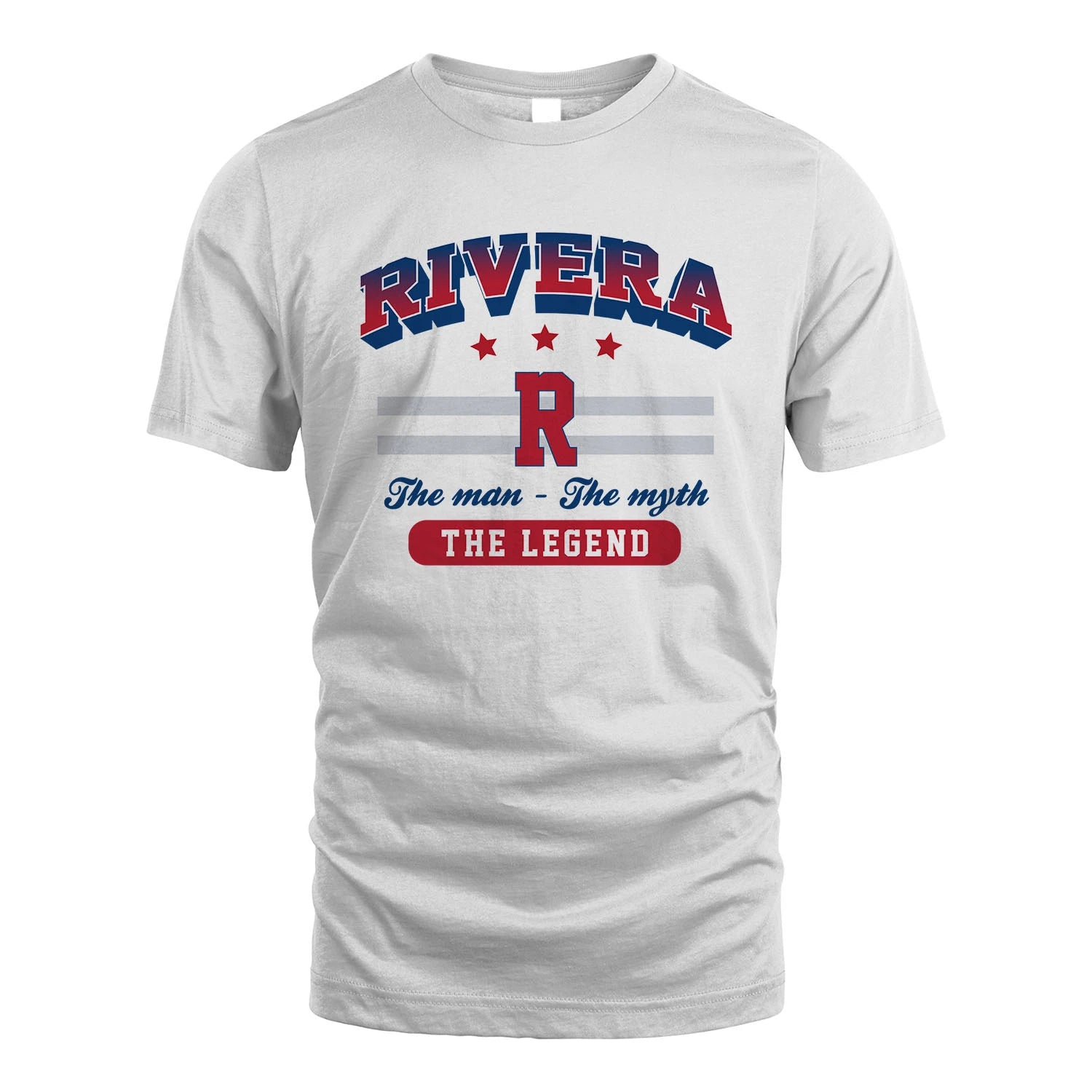 The Man The Myth The Legend With Your Name Shirt RIVERA M1-35