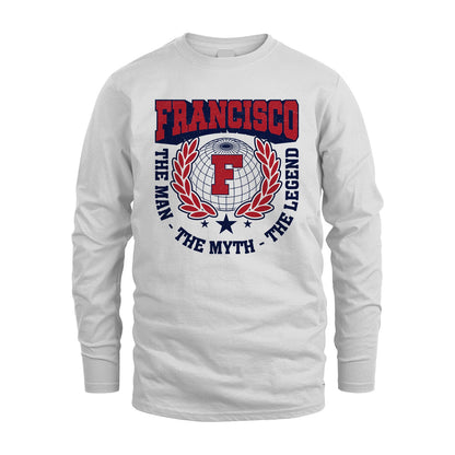 The Man The Myth The Legend Logo Shirt FRANCISCO M1-30