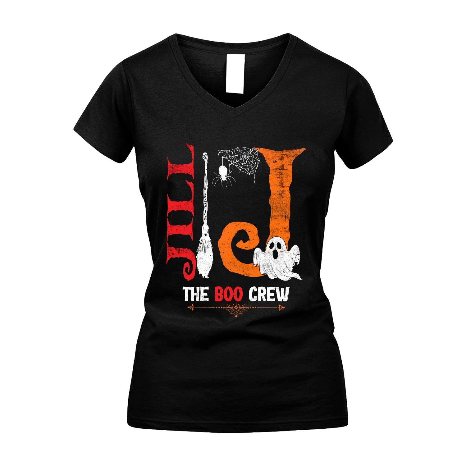 The Boo Crew Halloween With Your Name Shirt JILL M1-23